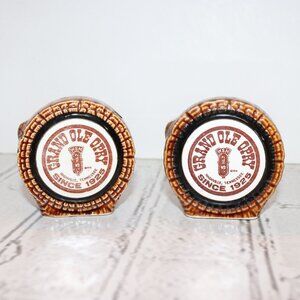 🎶 Grand Ole Opry Salt & Pepper Shakers · 2.5" Tall